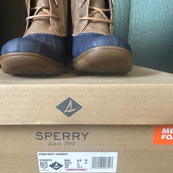 Sperry Tall Boots memory foam size 6 1/2 - Picture 2 of 11